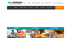 Desktop Screenshot of nal-medienet.dk