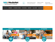 Tablet Screenshot of nal-medienet.dk
